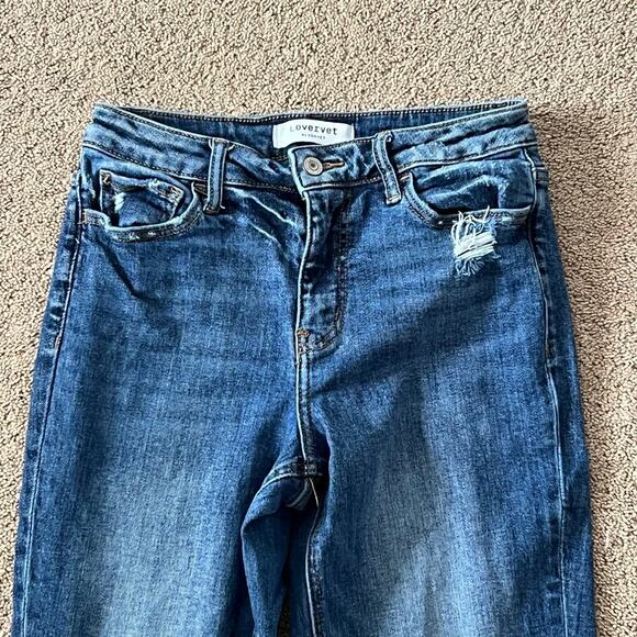 Lovervet Distressed Straight-Leg Jeans – Size 27/5 - Picture 3 of 5